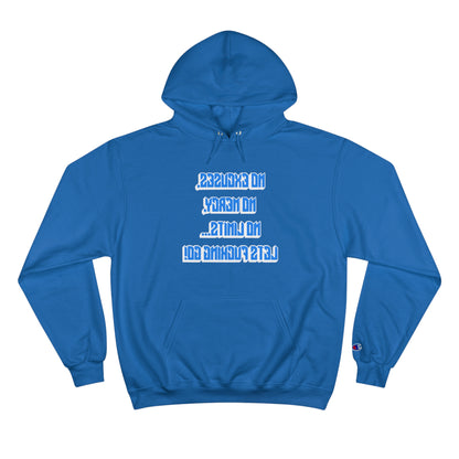 Motivational Champion Hoodie - No Excuses, No Mercy, No Limits!