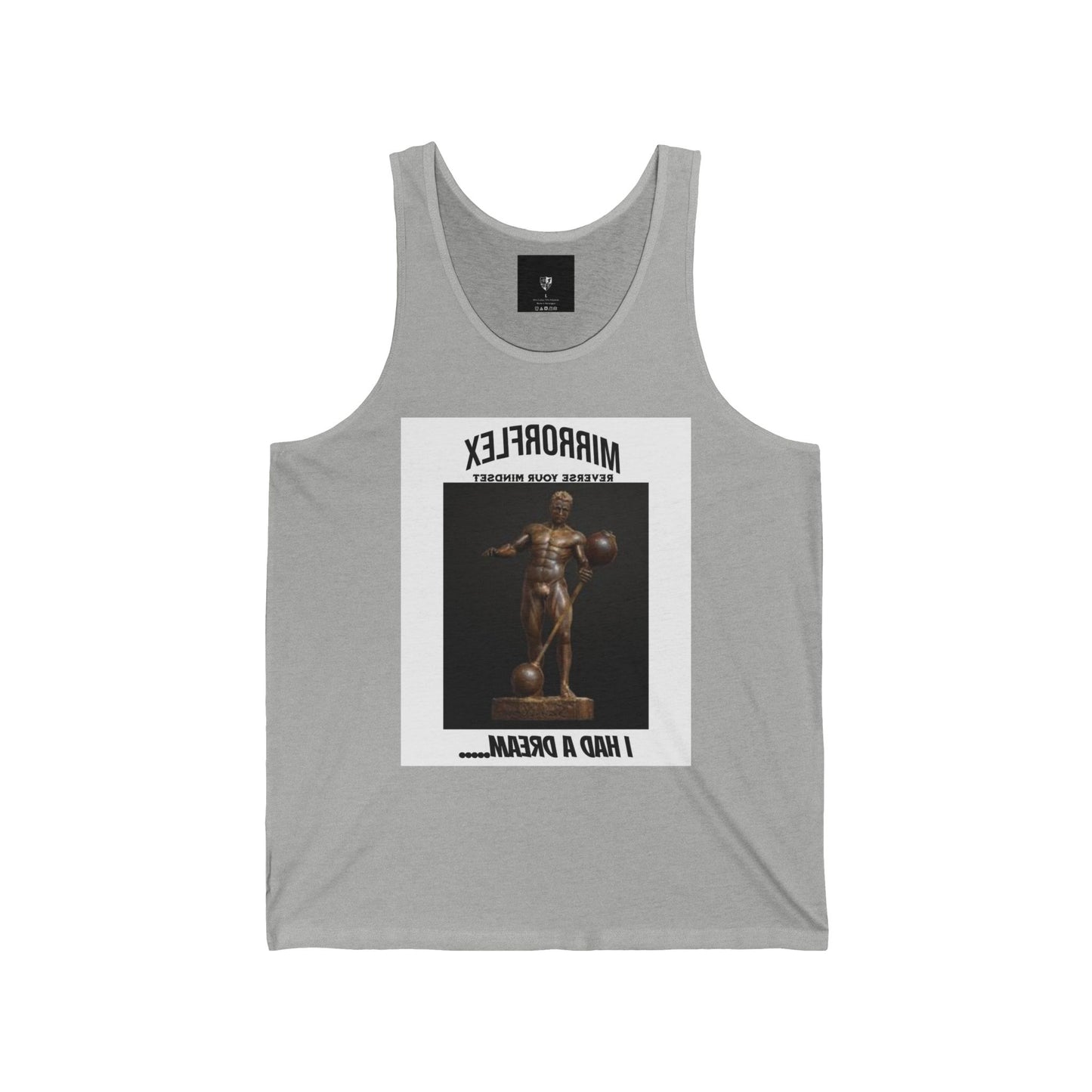 Inspirational Fitness Tank - "I Had A Dream" Unisex Jersey Tank