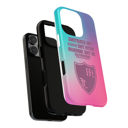 Empowering Phone Case - 'Starting with the Woman in the Mirror' Design