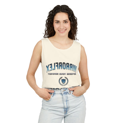 Unisex Garment-Dyed Tank Top - "Don't Quit" Motivational Shirt for Athletes & Casual Wear