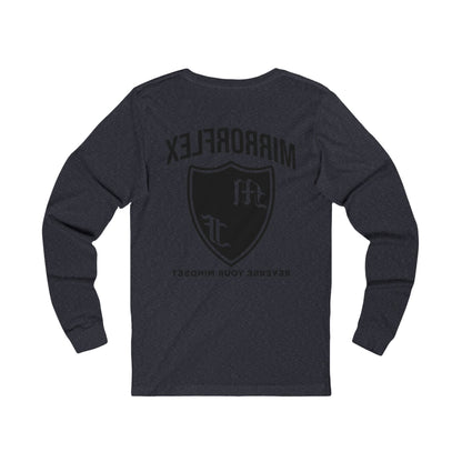 Inspirational Unisex Long Sleeve Tee - "When Times Get Tough" Quote