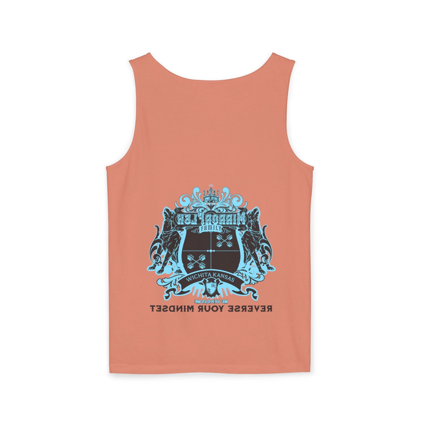 Unisex Tank Top - 'Reverse Your Mindset' Motivational Graphic Tee