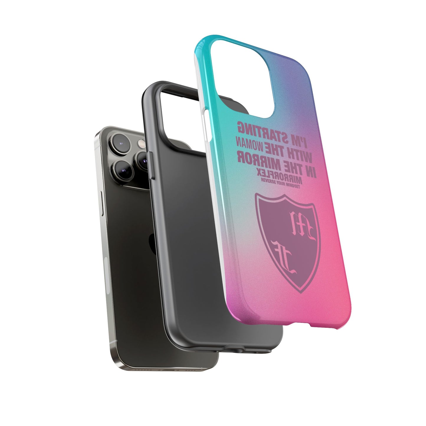 Empowering Phone Case - 'Starting with the Woman in the Mirror' Design