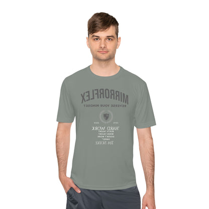 Motivational Unisex Moisture Wicking Tee - 'Reverse Your Mindset' Fitness Shirt