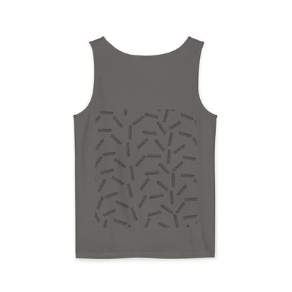 Unisex Garment-Dyed Tank Top - 'F*ck It, Lift That Sh*t' Motivational Workout Tee