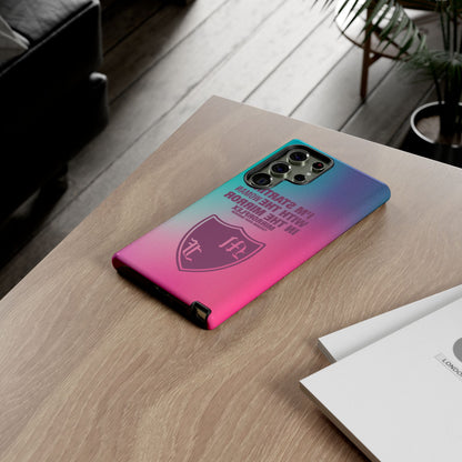 Empowering Phone Case - 'Starting with the Woman in the Mirror' Design