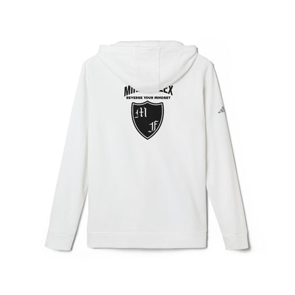 Adidas Unisex Fleece Hoodie - Motivational Fitness Sweatshirt with ‘Stay Classy’ Design