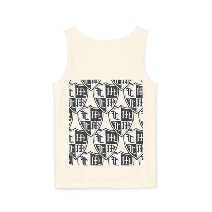 Unisex Garment-Dyed Tank Top - 'I Came to Win' Motivational Gym Wear