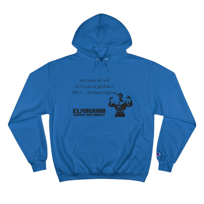 Motivational Champion Hoodie - Reverse Your Mindset, Fitness Inspiration, Gym Wear