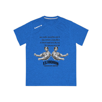 Men's Motivational Sports T-Shirt - MirrorFlex Gym Wear