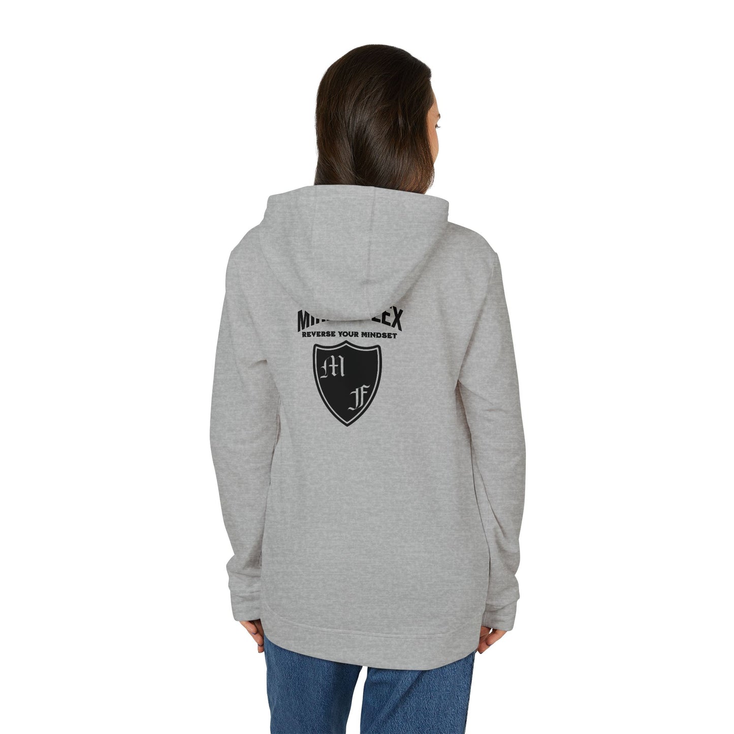 Adidas Unisex Fleece Hoodie - Motivational Fitness Sweatshirt with ‘Stay Classy’ Design