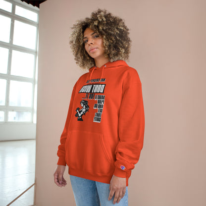 Empowering Champion Hoodie - "Don't Wish for It, Make It Happen" Design