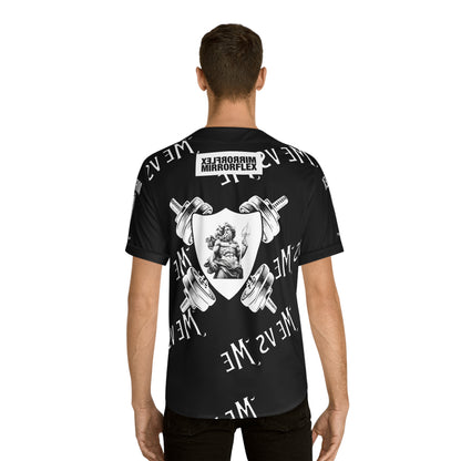 Men's Baseball Jersey - 'Reverse Your Mindset' Athletic Style