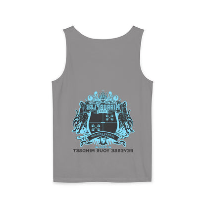 Unisex Tank Top - 'Reverse Your Mindset' Motivational Graphic Tee