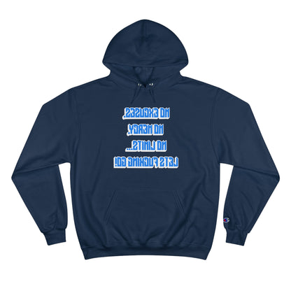 Motivational Champion Hoodie - No Excuses, No Mercy, No Limits!