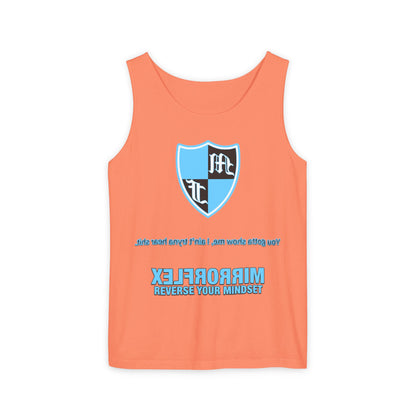 Unisex Tank Top - 'Reverse Your Mindset' Motivational Graphic Tee