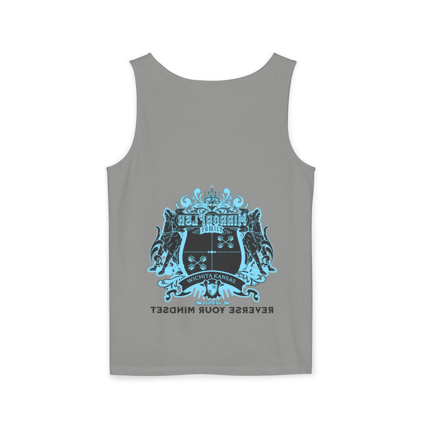 Unisex Tank Top - 'Reverse Your Mindset' Motivational Graphic Tee
