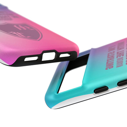 Empowering Phone Case - 'Starting with the Woman in the Mirror' Design
