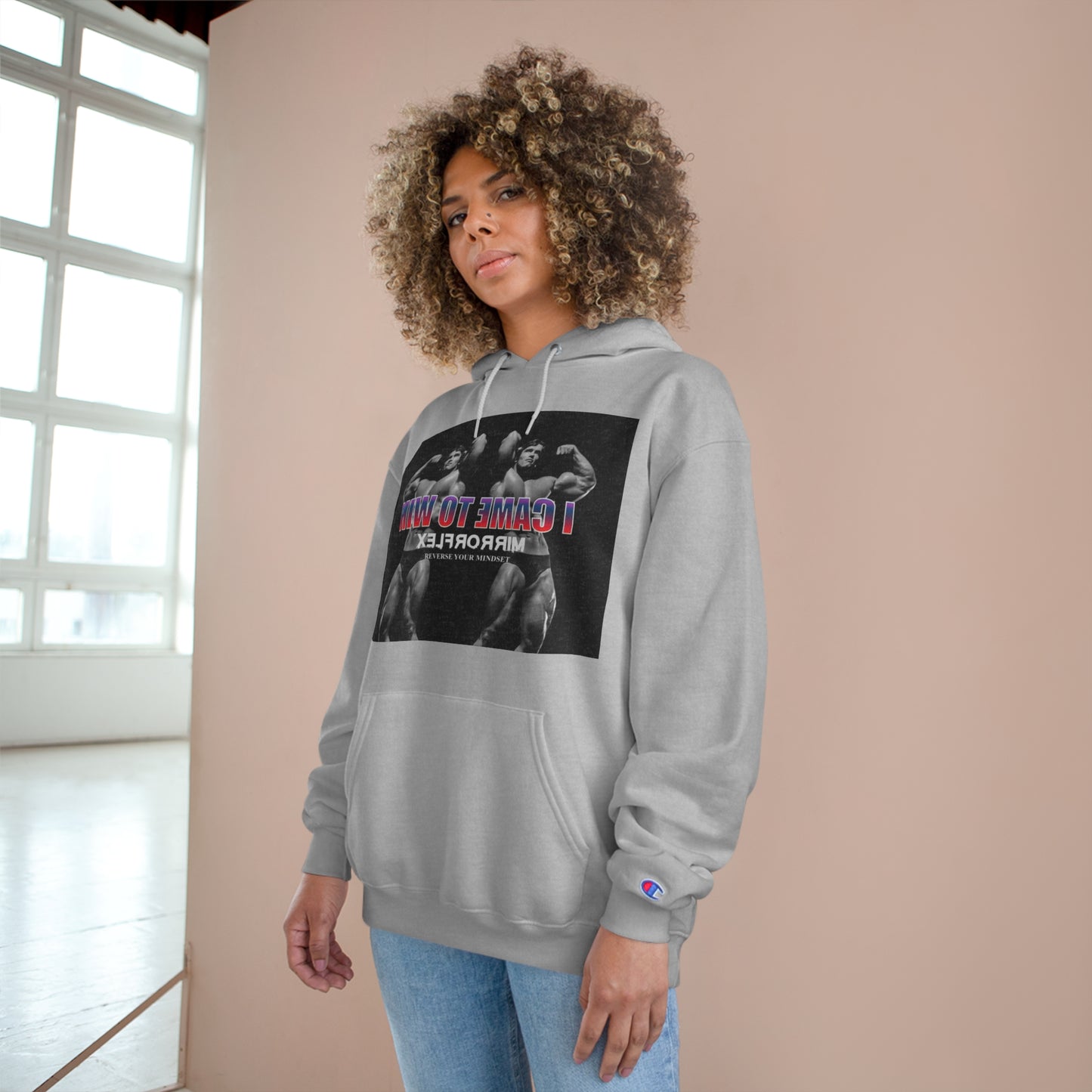 I Came to Win Champion Hoodie - Motivational Workout Wear