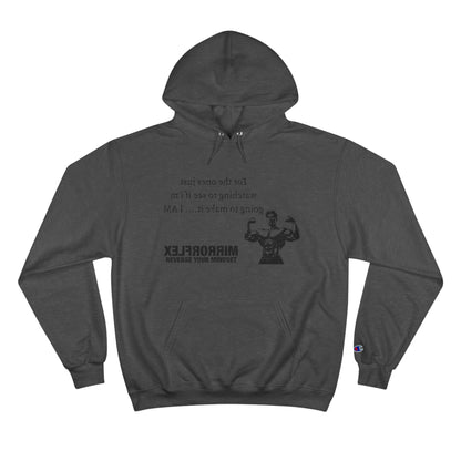 Motivational Champion Hoodie - Reverse Your Mindset, Fitness Inspiration, Gym Wear