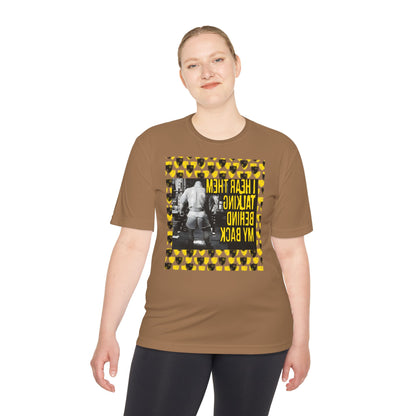Motivational Unisex Moisture Wicking Tee - Workout & Fitness Gear