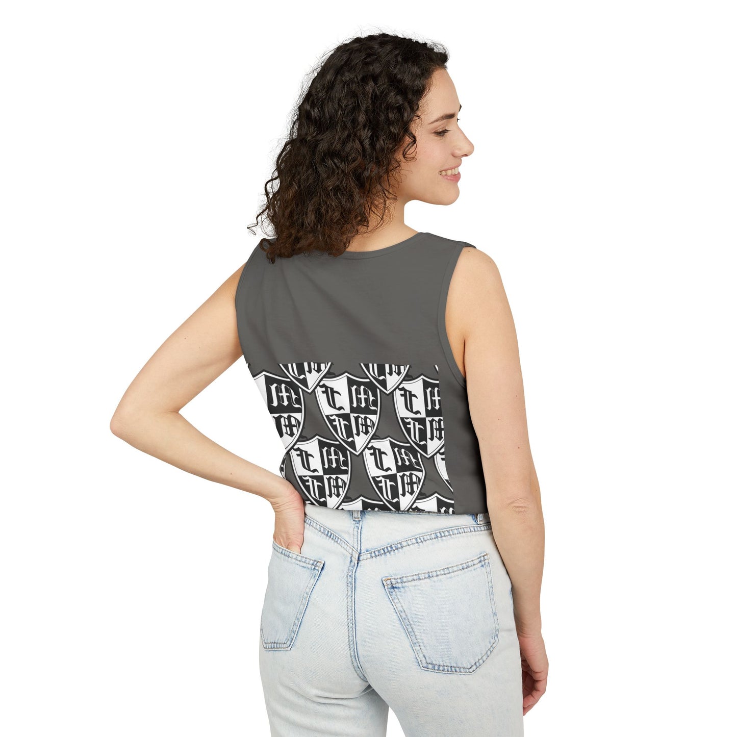 Unisex Garment-Dyed Tank Top - 'I Came to Win' Motivational Gym Wear