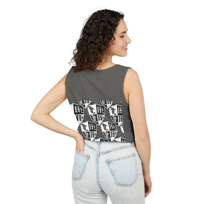 Unisex Garment-Dyed Tank Top - 'I Came to Win' Motivational Gym Wear