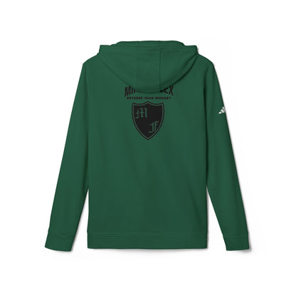 Adidas Unisex Fleece Hoodie - Motivational Fitness Sweatshirt with ‘Stay Classy’ Design