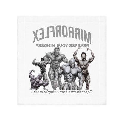 Fitness Motivational Face Towel - 'MirrorFlex: Reverses Your Mindset'