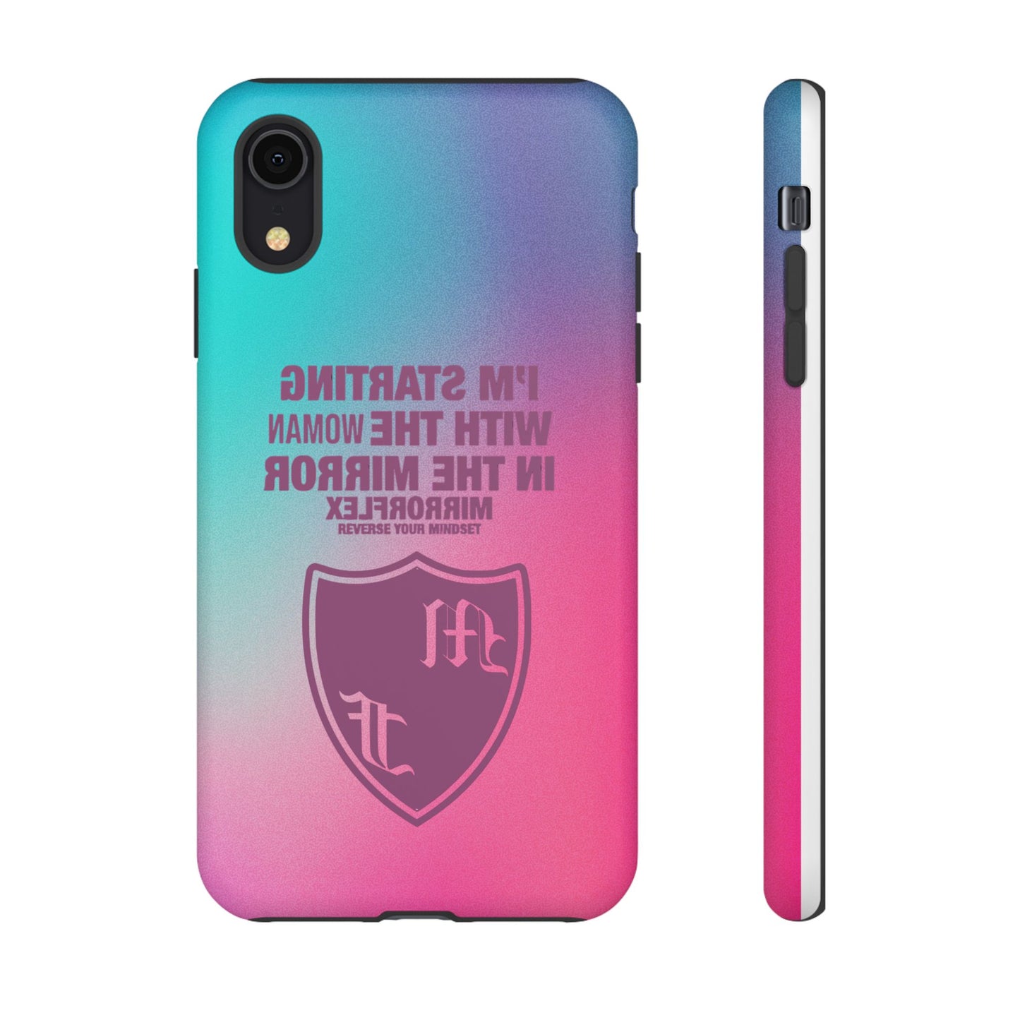 Empowering Phone Case - 'Starting with the Woman in the Mirror' Design