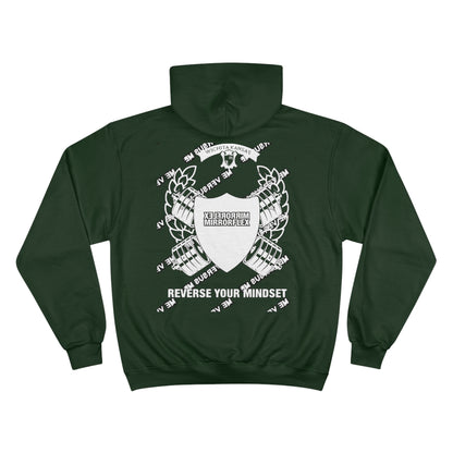 Motivational Champion Hoodie - Reverse Your Mindset, Fitness Inspiration, Gym Wear