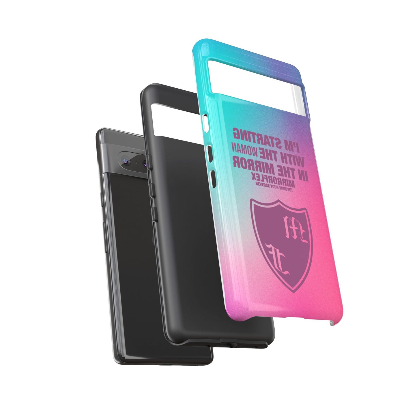 Empowering Phone Case - 'Starting with the Woman in the Mirror' Design