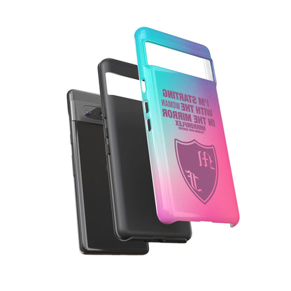 Empowering Phone Case - 'Starting with the Woman in the Mirror' Design