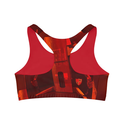 Look Better on the Mat Seamless Sports Bra - Stylish Activewear for Fitness Enthusiasts