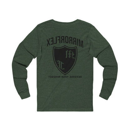 Inspirational Unisex Long Sleeve Tee - "When Times Get Tough" Quote