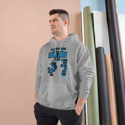 Empowering Champion Hoodie - "Don't Wish for It, Make It Happen" Design