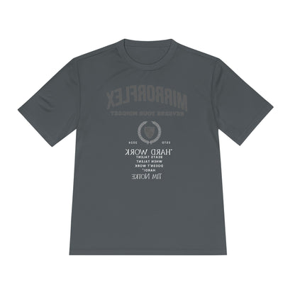 Motivational Unisex Moisture Wicking Tee - 'Reverse Your Mindset' Fitness Shirt