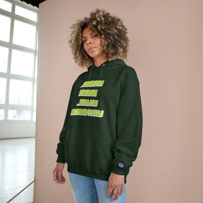 Motivational Champion Hoodie - No Excuses, No Mercy, No Limits!