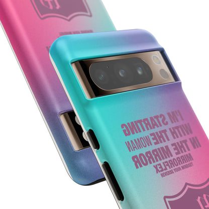 Empowering Phone Case - 'Starting with the Woman in the Mirror' Design