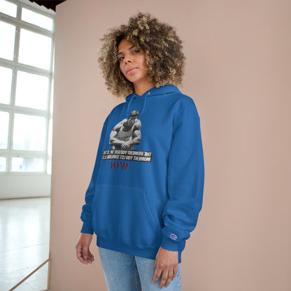 Motivational Champion Hoodie - 'WIN' Quote | Fitness Apparel