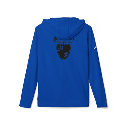 Adidas Unisex Fleece Hoodie - Motivational Fitness Sweatshirt with ‘Stay Classy’ Design