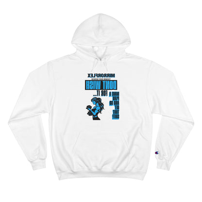 Empowering Champion Hoodie - "Don't Wish for It, Make It Happen" Design