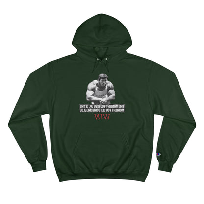 Motivational Champion Hoodie - 'WIN' Quote | Fitness Apparel