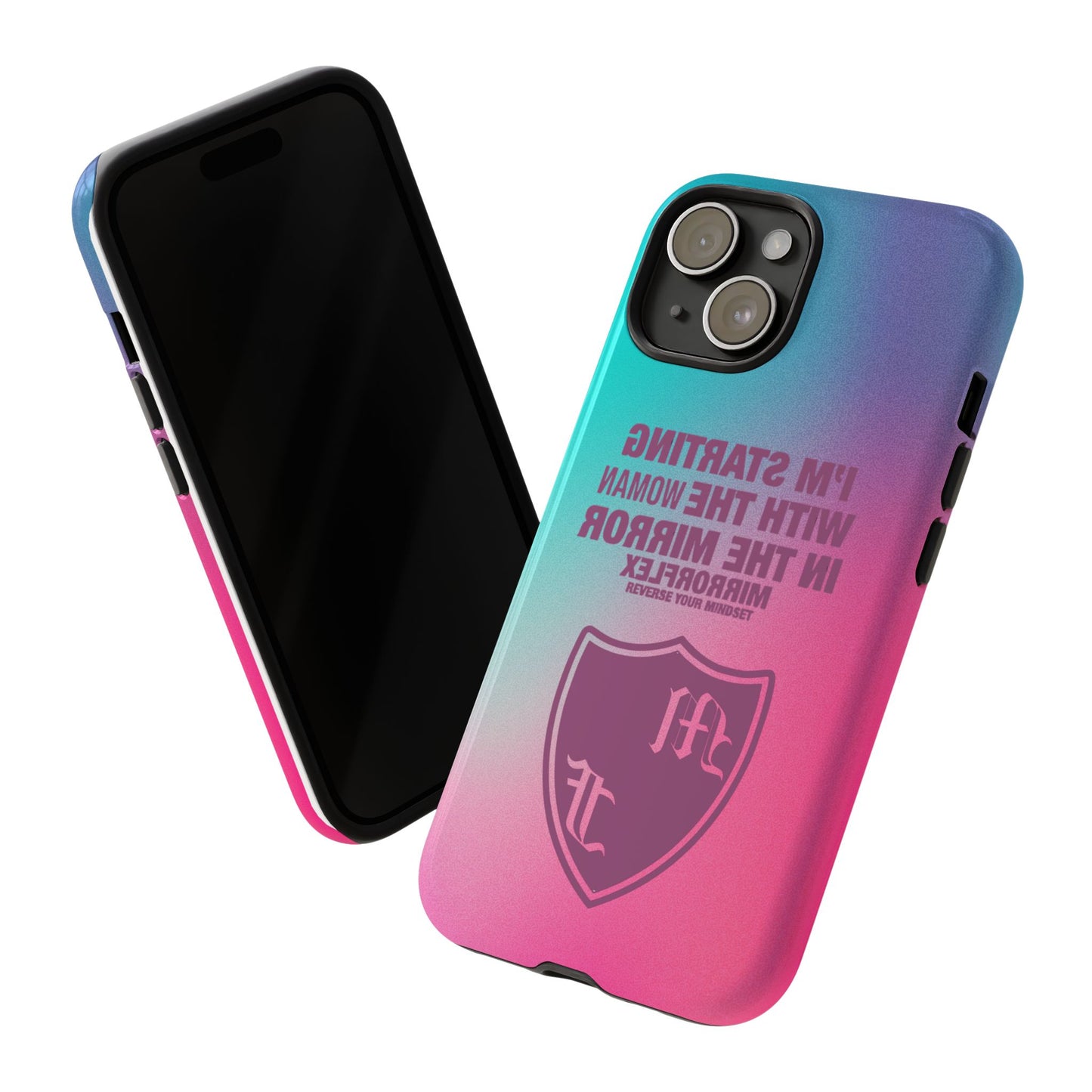 Empowering Phone Case - 'Starting with the Woman in the Mirror' Design