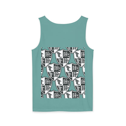 Unisex Garment-Dyed Tank Top - 'I Came to Win' Motivational Gym Wear
