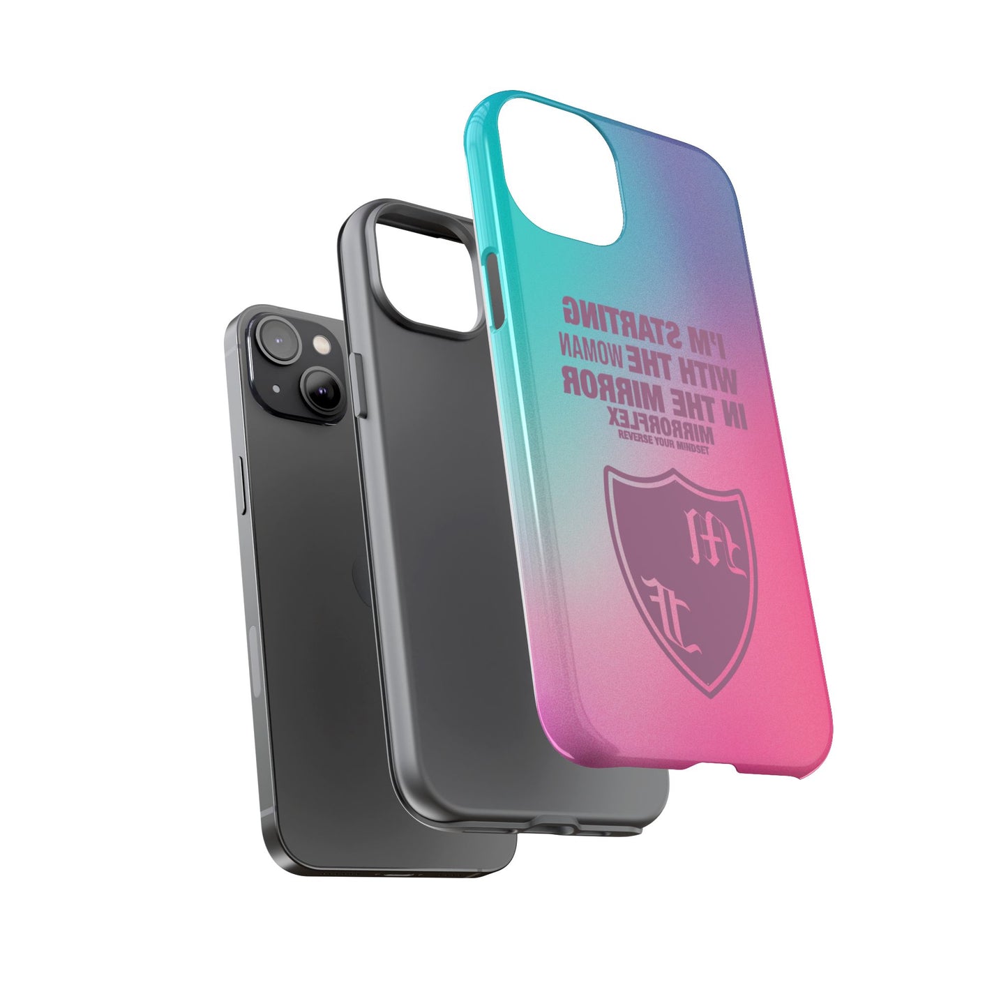 Empowering Phone Case - 'Starting with the Woman in the Mirror' Design
