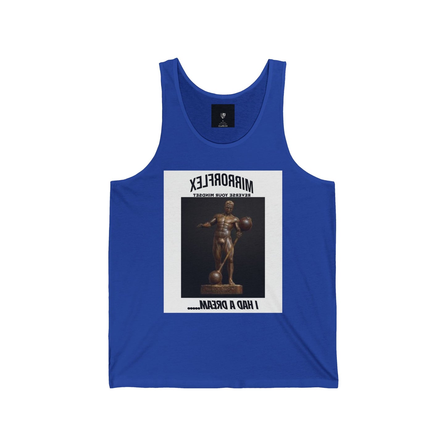 Inspirational Fitness Tank - "I Had A Dream" Unisex Jersey Tank