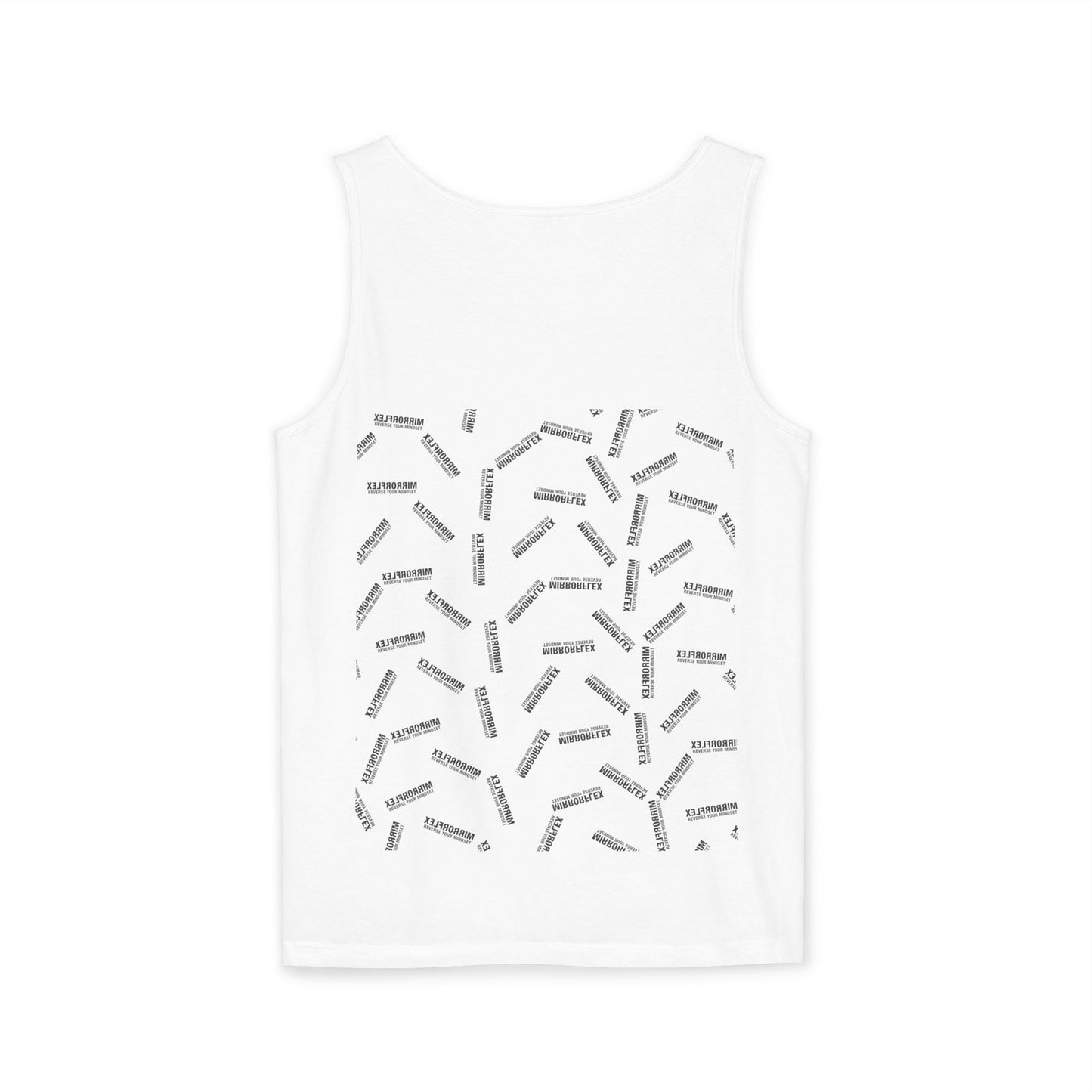 Unisex Garment-Dyed Tank Top - 'F*ck It, Lift That Sh*t' Motivational Workout Tee