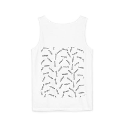 Unisex Garment-Dyed Tank Top - 'F*ck It, Lift That Sh*t' Motivational Workout Tee