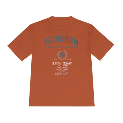 Motivational Unisex Moisture Wicking Tee - 'Reverse Your Mindset' Fitness Shirt